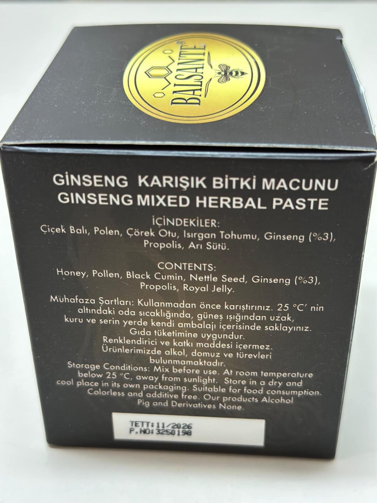 BALSANTE GİNSENG KARIŞIK BİTKİ MACUNU - Görsel 2
