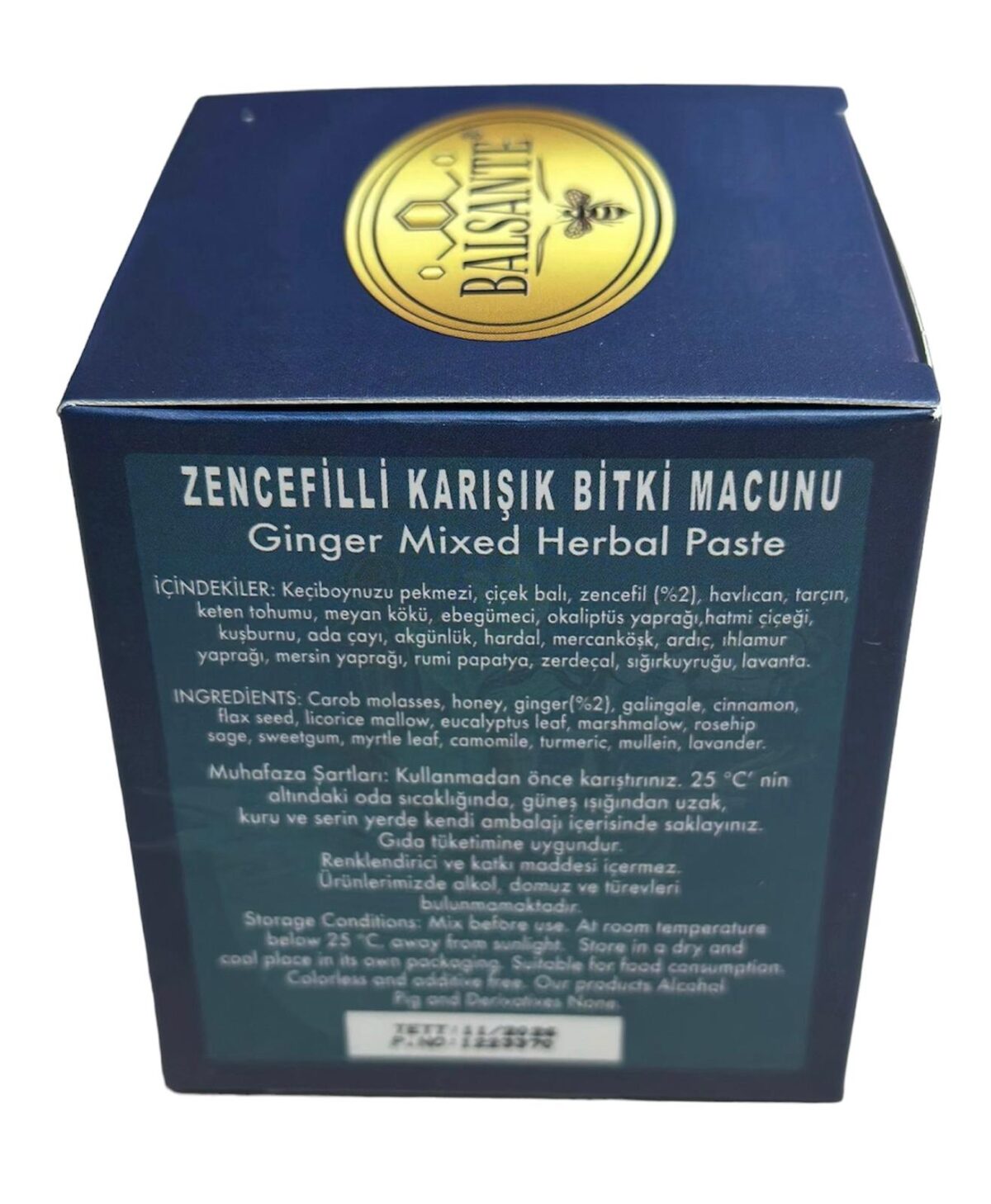 ZENCEFİLLİ KARIŞIK BİTKİ MACUNU - Görsel 2
