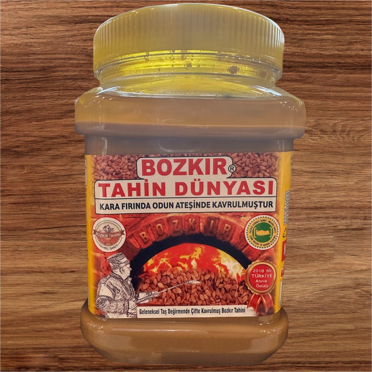 KONYA BOZKIR ÇİFTE KAVRULMUŞ TAHİN 935 Gr (Kalaycıoğlu)
